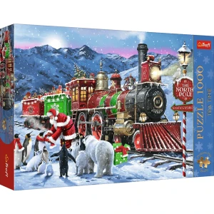 12097 Trefl Puzzle Premium Plus XMAS - Świąteczny pociąg 1000 el. 