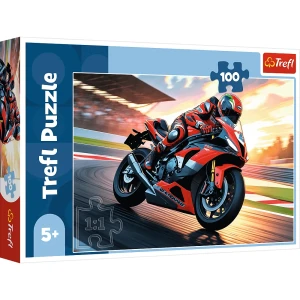 16489 Trefl Puzzle - Szybki motocykl 100 el. 