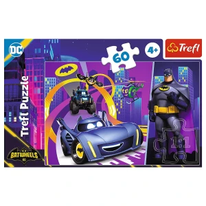 17400 Trefl Puzzle - Batman i jego pojazdy 60 el.