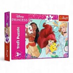 18323 Trefl Puzzle - Piękne i odważne, Disney Princess 30 el.