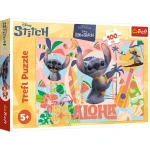 16495 Trefl Puzzle - Stitch i przyjaciele w akcji, Disney 100 el. 