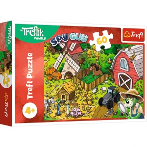 17402 Trefl Puzzle - Trefliki na farmie 60 el.