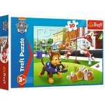 18306 Trefl Puzzle - Psiaki w akcji 30 el.