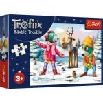 18313 Trefl Puzzle XMAS - Świąteczny czas Treflików 30 el.
