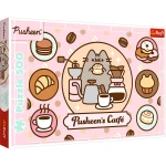 37528 Trefl Puzzle - Pusheen w kawiarni 500 el. 