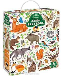 94478 CzuCzu Puzzle odkrywcy Dzika przyroda 300 el  7+