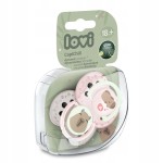 22/934 LOVI - Smoczek silikonowy dynamiczny +18m. 2 szt. CapiChill Girl