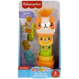 HXP17 Fisher-Price - Kubeczki z klipsem