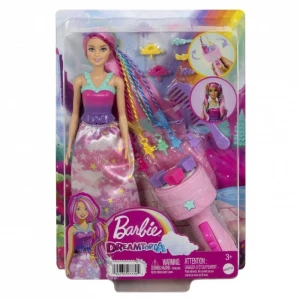 JCW55 Mattel Barbie - Księżniczka Zakręcone pasemka