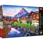 10854 Trefl Puzzle Premium Plus - Photo Odyssey: Alpejskie miasteczko, Szwajcaria 1000 el. 