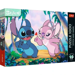 12079 Trefl Puzzle Premium Plus - Stitch & Angel 1000 el. 