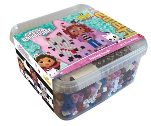 8754 Hama Maxi - Koraliki i podstawka w pudełku Koci domek Gabi