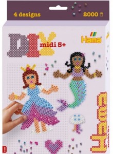 3453 Hama Midi - Księżniczka i Syrenki 2000 el. 