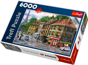 65001 Trefl - Puzzle 6000 el. Uliczka Paryża