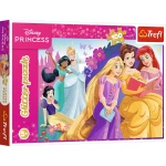 14834 Trefl Puzzle "100 Glitter" - Blask magii przyjaźni, Disney Princess 100 el.