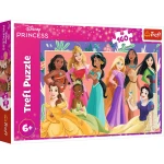 15427 Trefl Puzzle - Prawdziwe księżniczki, Disney Princess 160 el.