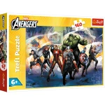 15428 Trefl Puzzle - Supermoce, Disney Marvel The Avengers 160 el.