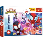 17410 Trefl Puzzle - Bohaterska przygoda, Spidey Marvel 60 el.