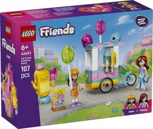 42692 LEGO® Friends - Stoisko z lodami i balonami