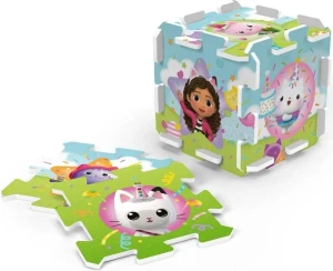 62091 Trefl - Puzzlopianka Układanka Koc i Domek Gabi 8 el.