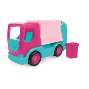 35331 WADER  Tech Truck Śmieciarka różowa