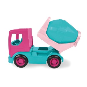 35333 WADER  Tech Truck - Betoniarka różowa 