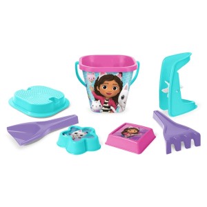82142 WADER - Gabby's Dollhouse komplet do piasku 7 el.