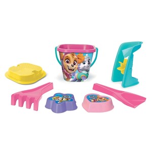81542 WADER -  Paw Patrol komplet do piasku 7 el. różowy