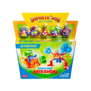 40225 SUPERTHINGS Kazoom Power Mission Action, figurki