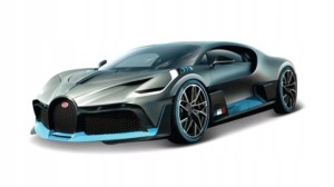 18-11045GY BBURAGO - Bugatti Divo Flat Dark Grey 1:18