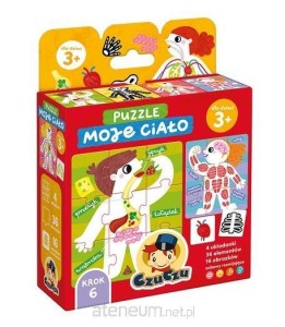 94706 CzuCzu Puzzle Moje ciało 3+