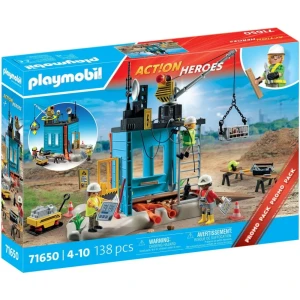 71650 PLAYMOBIL Action Heroes - Plac budowy
