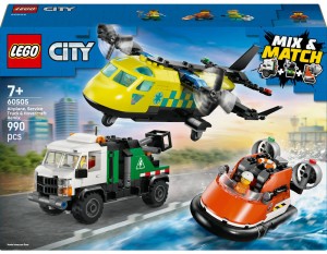 60505 LEGO® City - Zestaw z samolotem, ciężarówką serwisową i poduszkowcem