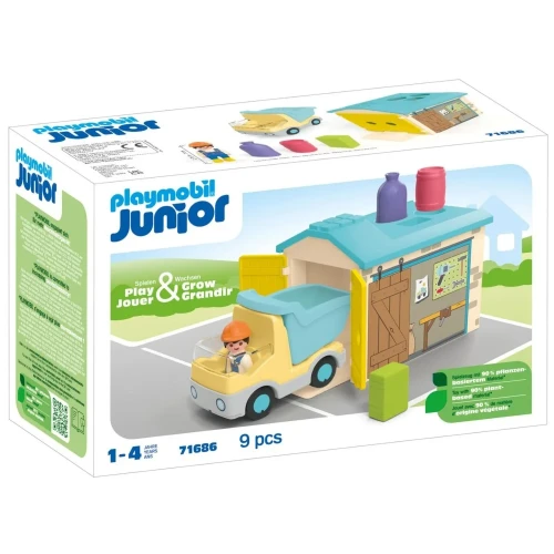 playmobil-junior-ciezarowka-z-garazem-z-funkcja-sortera-71686.webp
