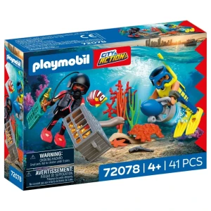 72078 PLAYMOBIL City Action - Nurek policyjny ze skarbem 