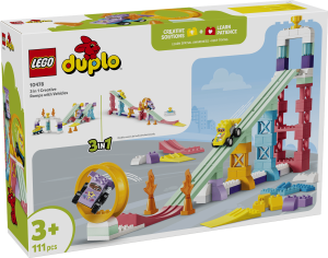 10478 LEGO®DUPLO® - Kreatywne rampy 3 w 1 z pojazdami