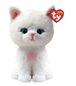 37377 TY Beanie Boos - Biały Kot Amelia 15cm