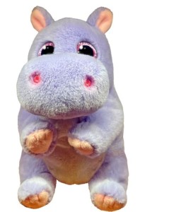 37394 TY Beanie Bellies - Henrietta purpurowy hipopotam 15cm
