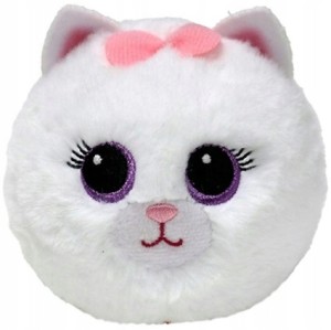83086 TY Beanie Bouncers - biały kot PURDY