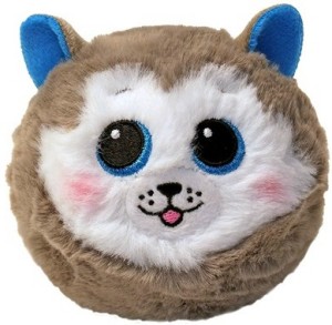 83063 TY Beanie Bouncers - szary husky SLUSH