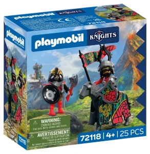 72118 PLAYMOBIL Knights - Przywódca rycerzy herbu Smok