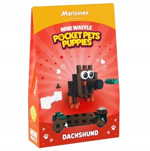 907 832 Marioinex - Waffle Mini Pocket Pets Puppies: Jamnik