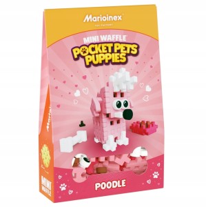 907 856 Marioinex - Waffle Mini Pocket Pets Puppies: Pudel