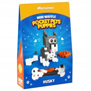 907 917 Marioinex - Waffle Mini Pocket Pets Puppies: Husky