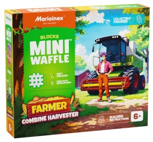 907 528 Marioinex - Waffle Mini Farmer: Kombajn 50 el.