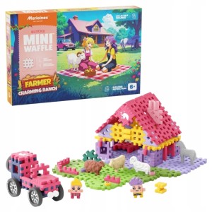 907 542 Marioinex - Waffle Mini Farmer: Urocze Ranczo 100 el.