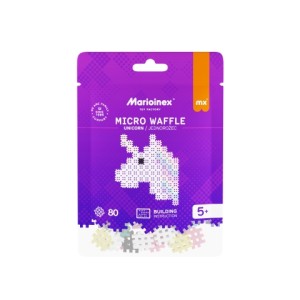 903 414 Marioinex - Waffle Mikro: Jednorożec 80 el.