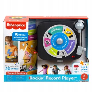 JGX04 Fisher-Price - Gramofon malucha