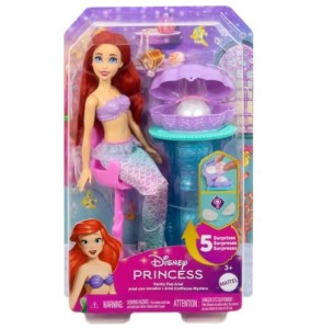 JBF86 Mattel Disney - Arielka Muszelkowa toaletka