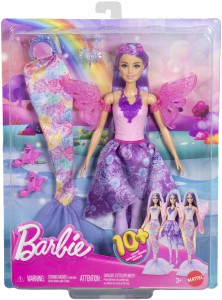 JCP74 Mattel Barbie - Magiczna wróżka 10 stylizacji